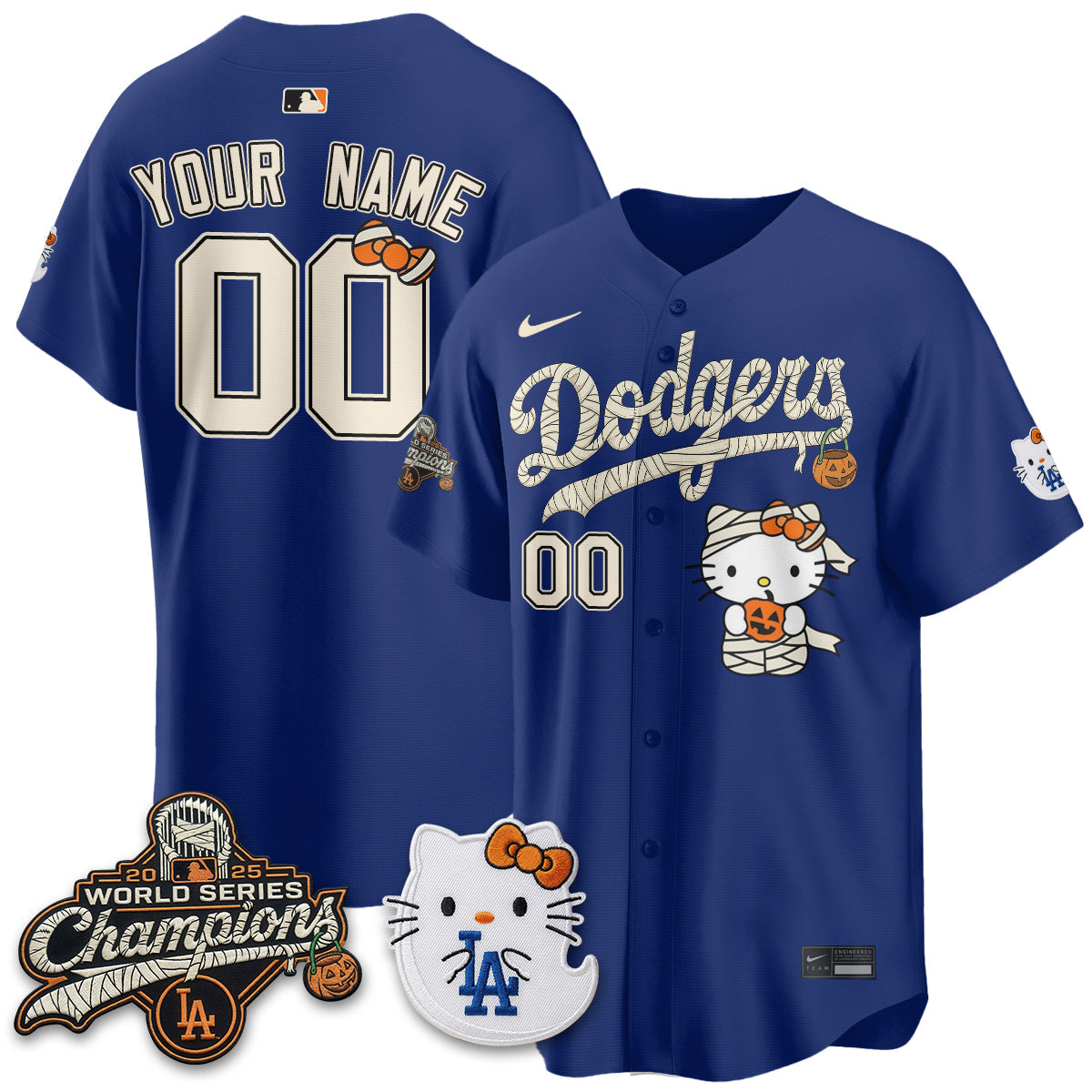 LAD Halloween 2026 Vapor Custom Jersey V2- Stitched-NQD