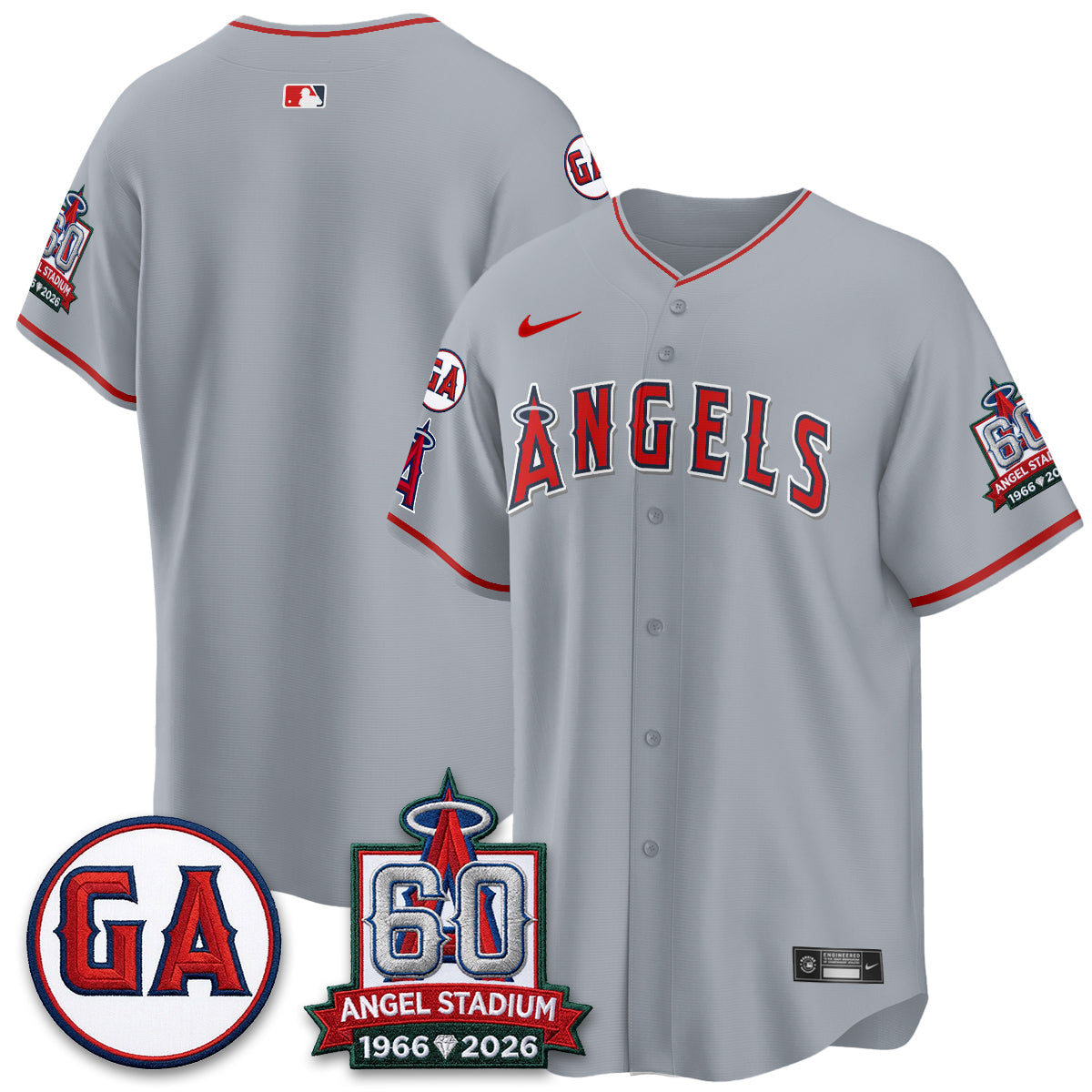 LAA 60th Anniversary Vapor Jersey - Stitched V3-NQD