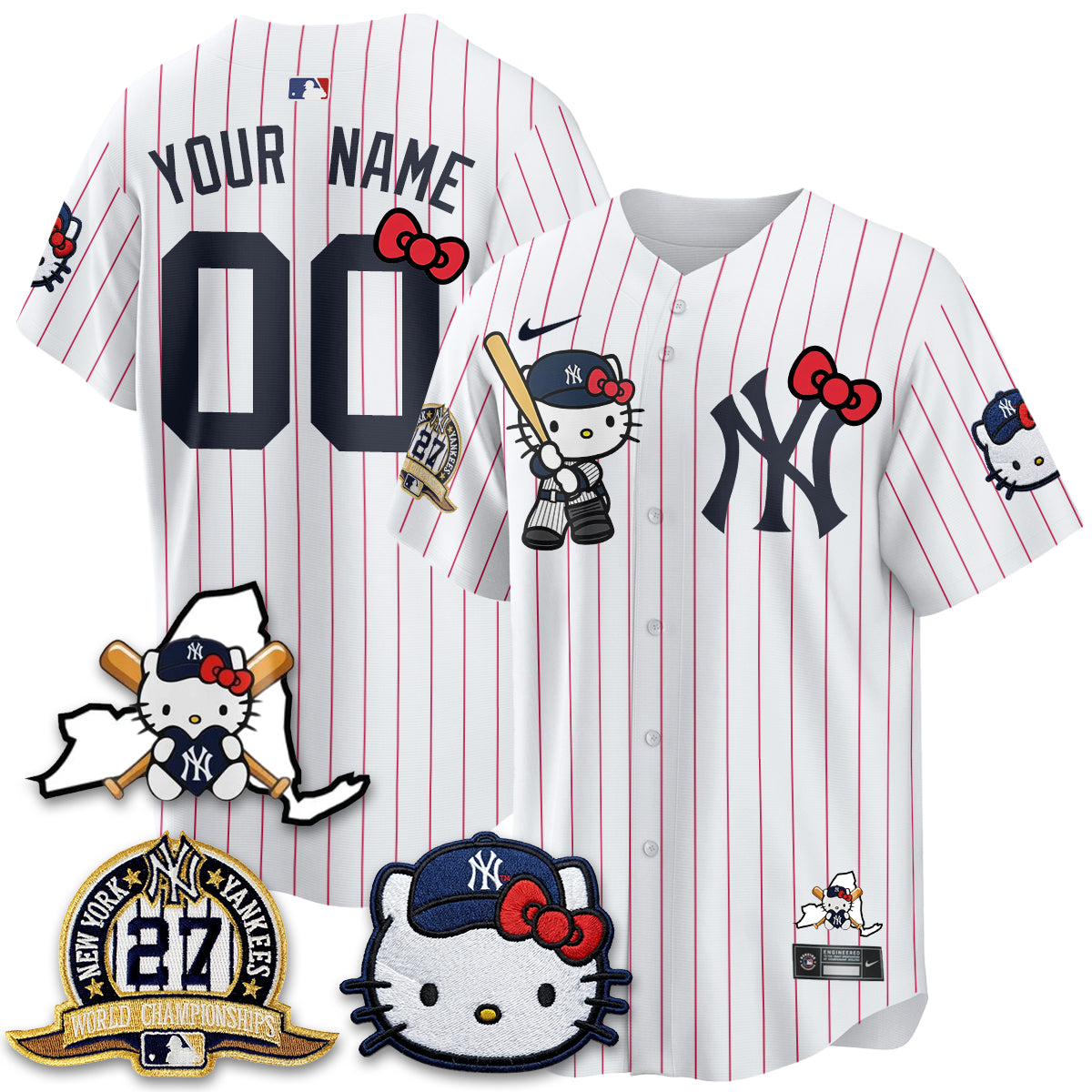 NYY Meow KT 2026 Vapor Limited Custom Jersey - Stitched-NQD