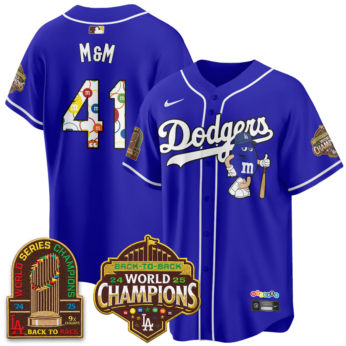 LAD x m&m Vapor Jersey - Stitched-NQD