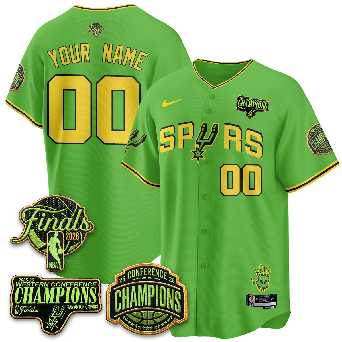 SAS 2026 Basketball Alien Style Vapor Custom Jersey - Stitched-NQD