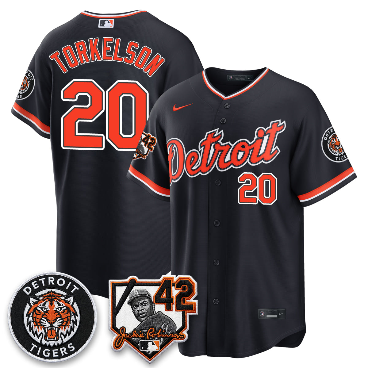 DET 2026 Jackie Robinson Day Vapor Limited Jersey - Stitched-NQD