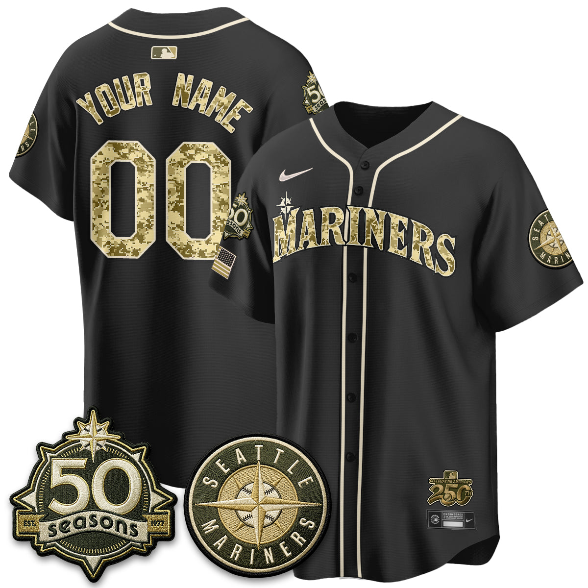 SEA 2026 Armed Forces Day Custom Jersey V3 - Stitched-NQD
