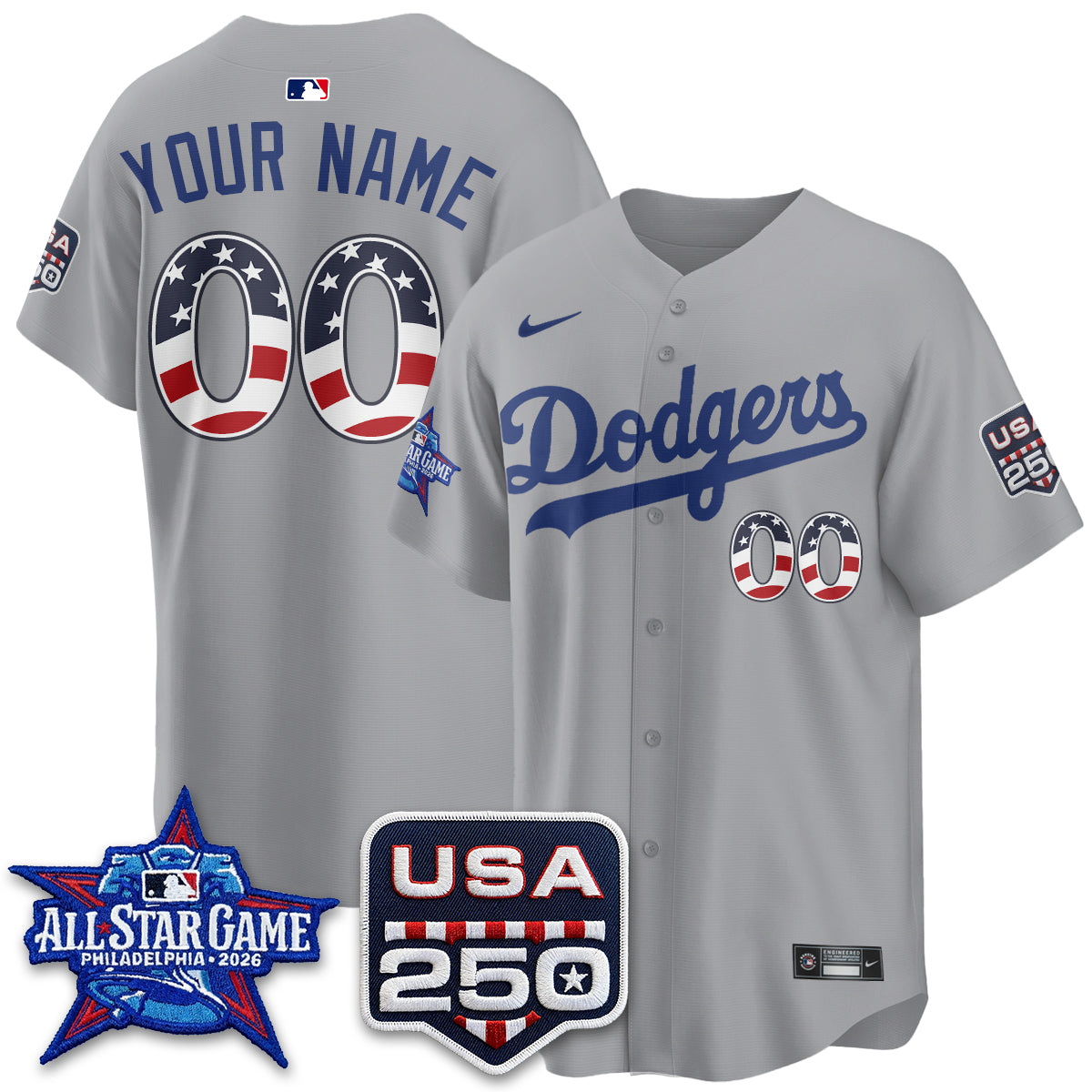 LAD 2026 All Star Edition Vapor Custom Jersey- Stitched