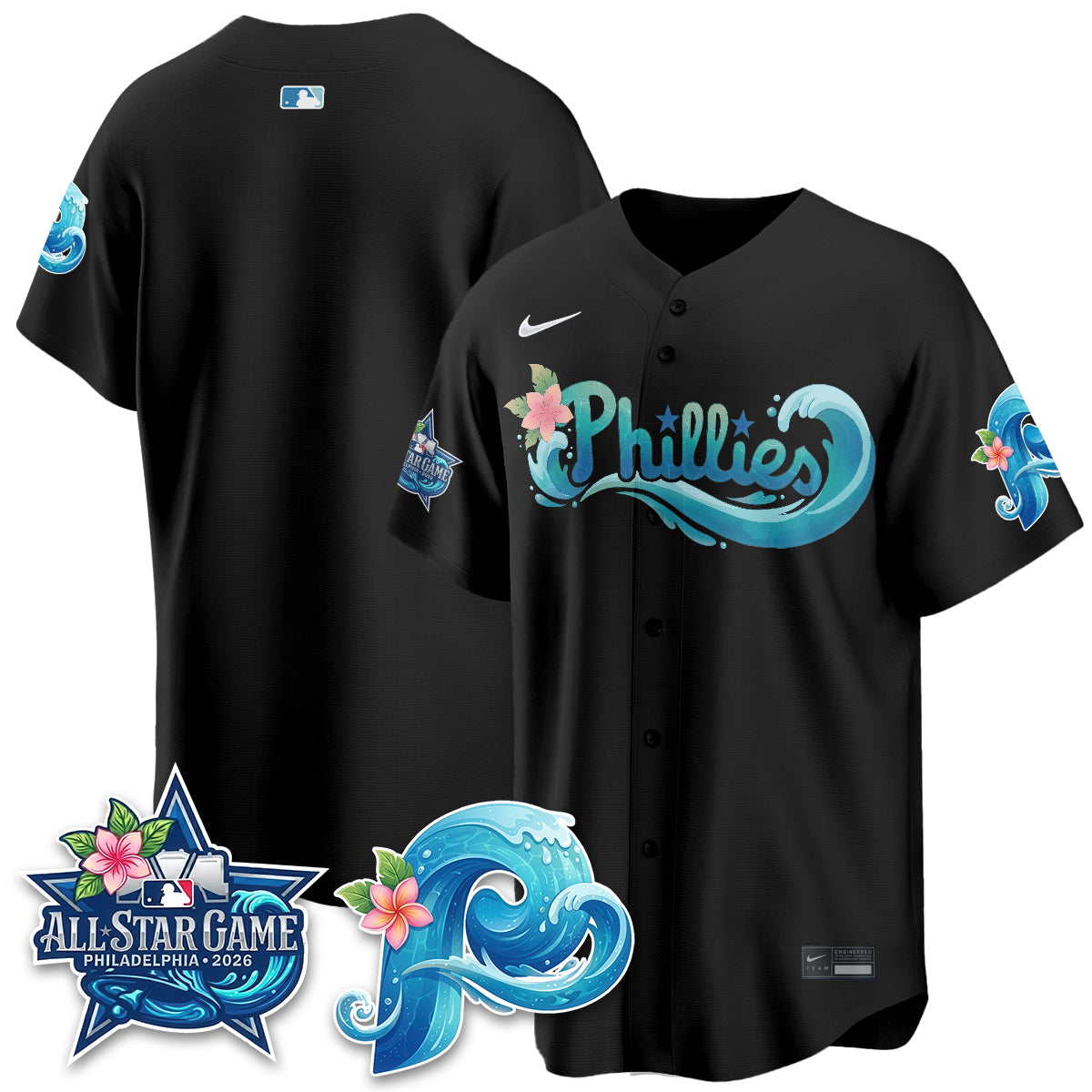 PHI Aloha Spirit Vapor Limited Jersey - Stitched
