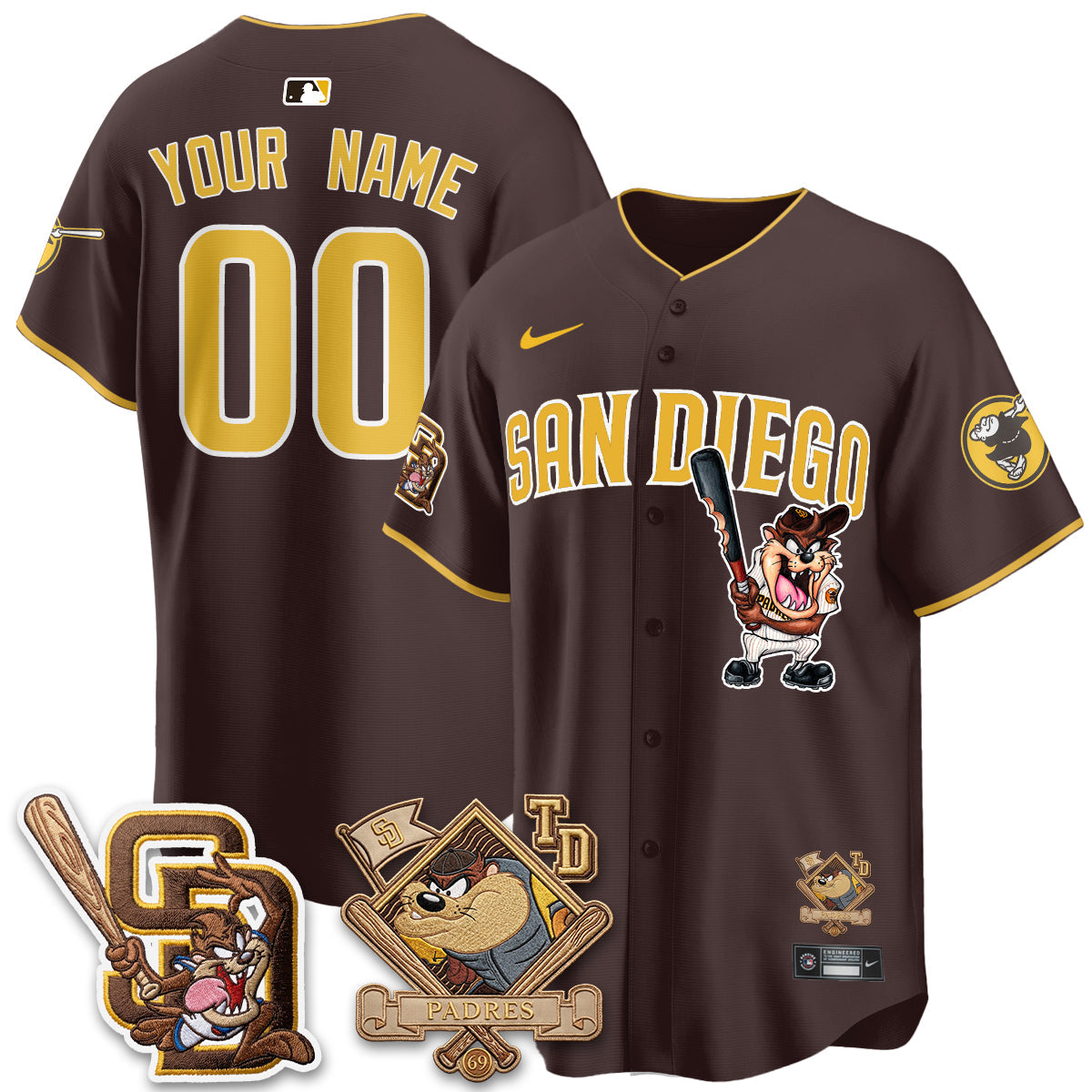 SD x Cat 2026 Vapor Limited Custom Jersey - Stitched-NQD