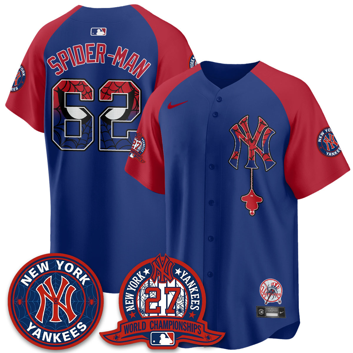 NYY x Web-Head 2026 Vapor Jersey - Printed-NQD