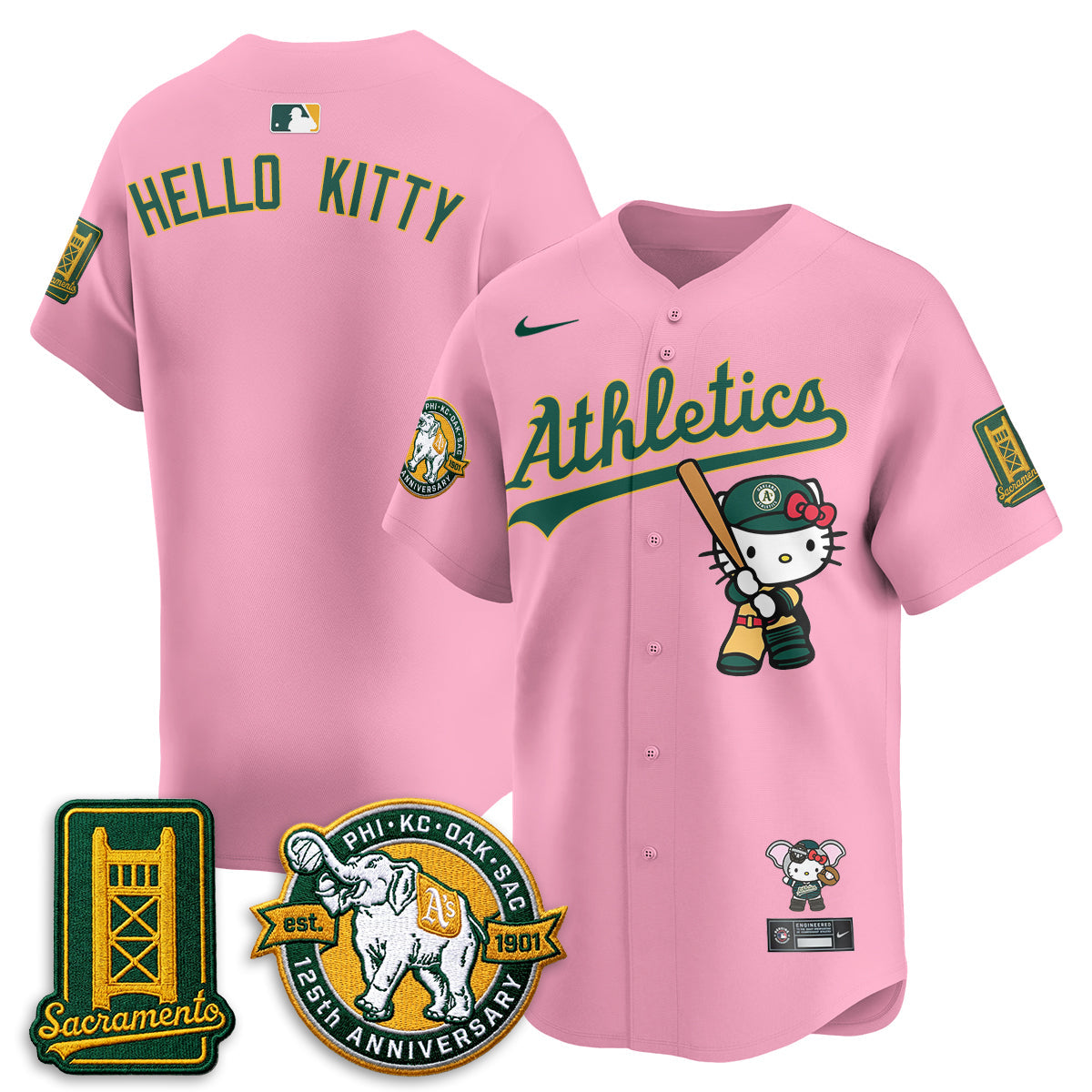 OAK x Meow KT 2026 Vapor Limited Jersey - Stitched-NQD