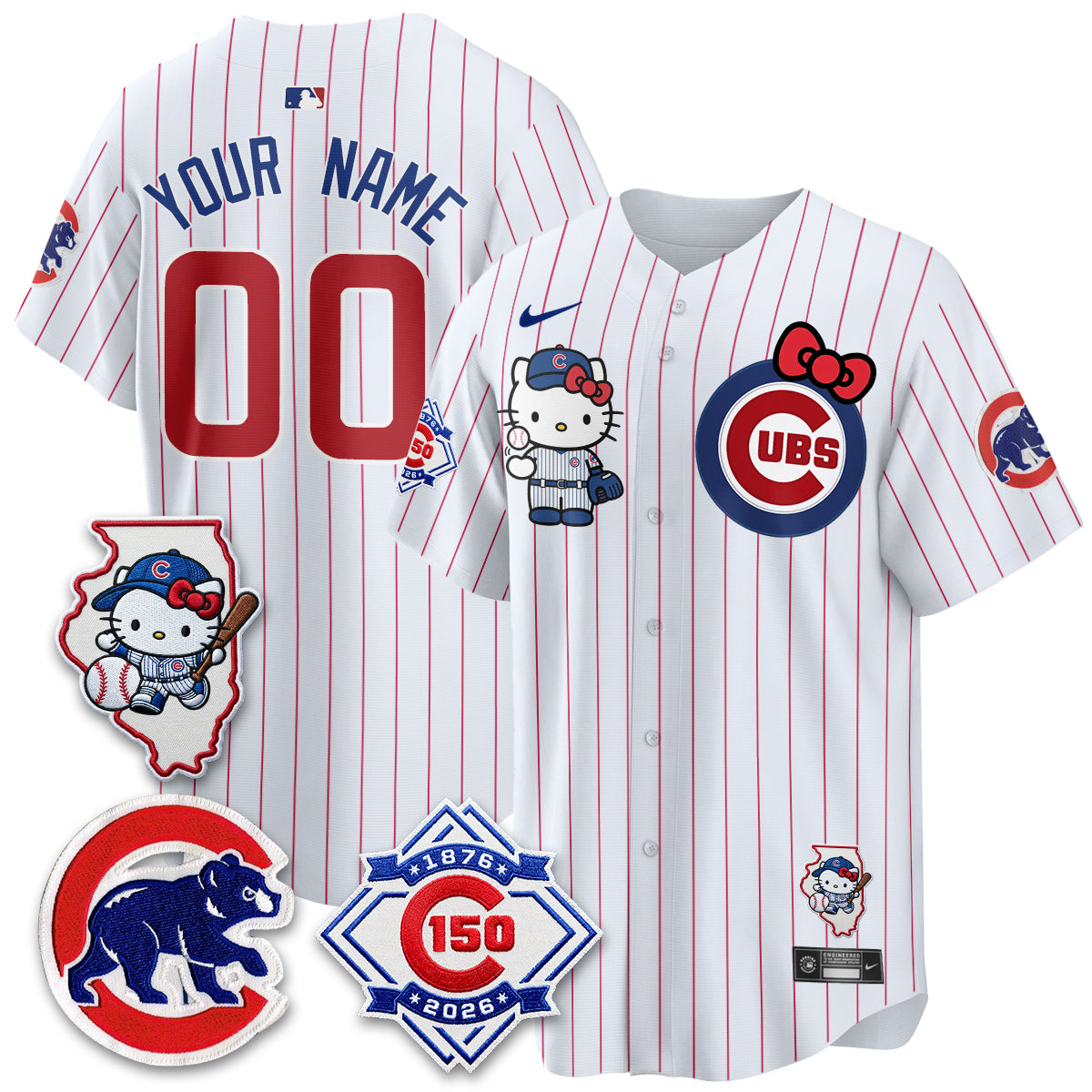 CHC x Meow KT Vapor Premier Limited Custom Jersey - Stitched V2-NQD