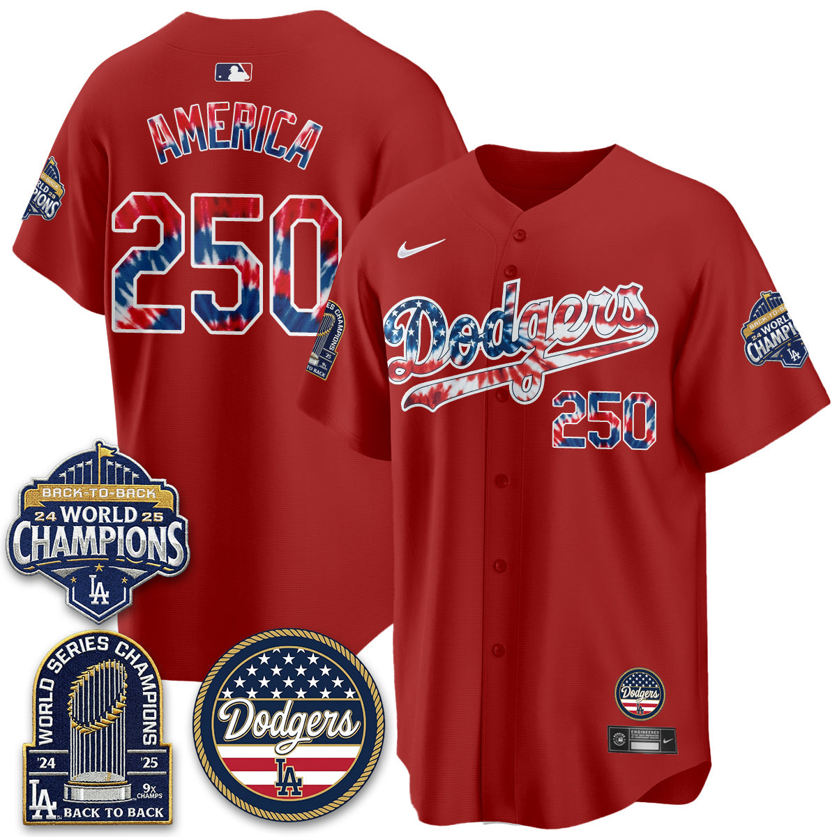 LAD Americana 2026 Vapor Limited Jersey - Stitched-NQD