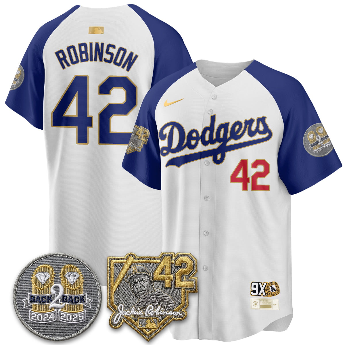 LAD - 2026 Jackie Robinson Day Vapor Limited Jersey - Stitched-NQD