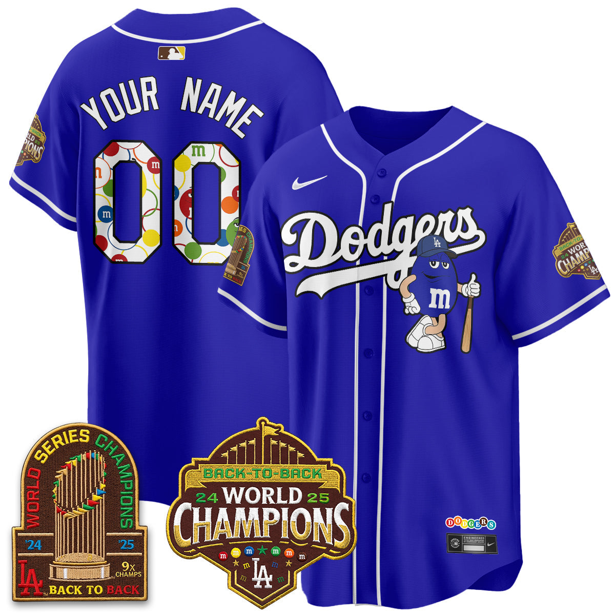LAD x m&m Vapor Custom Jersey - Stitched-NQD