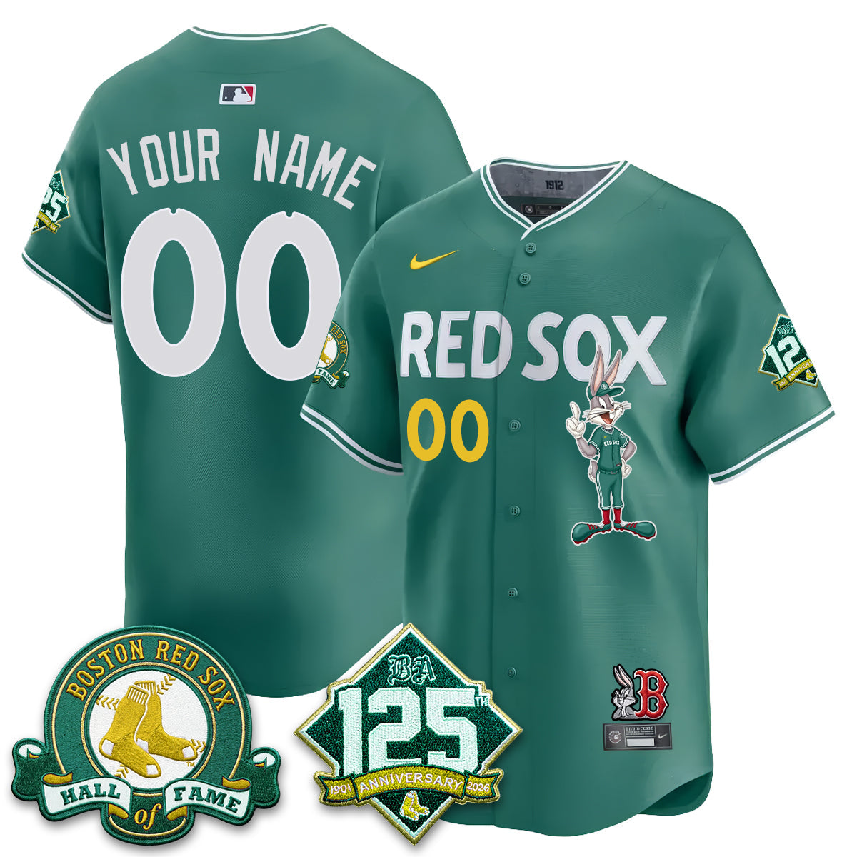 BOS x Bunny Vapor Premier Limited Custom Jersey - Stitched-NQD