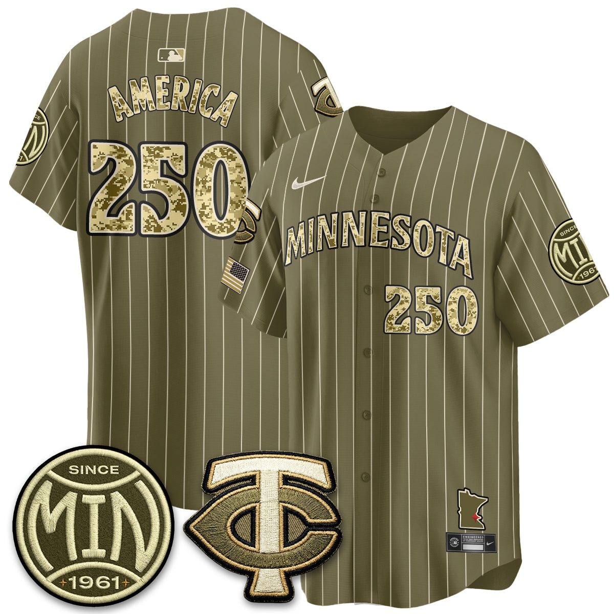 MIN 2026 Armed Forces Day Jersey - Stitched-NQD