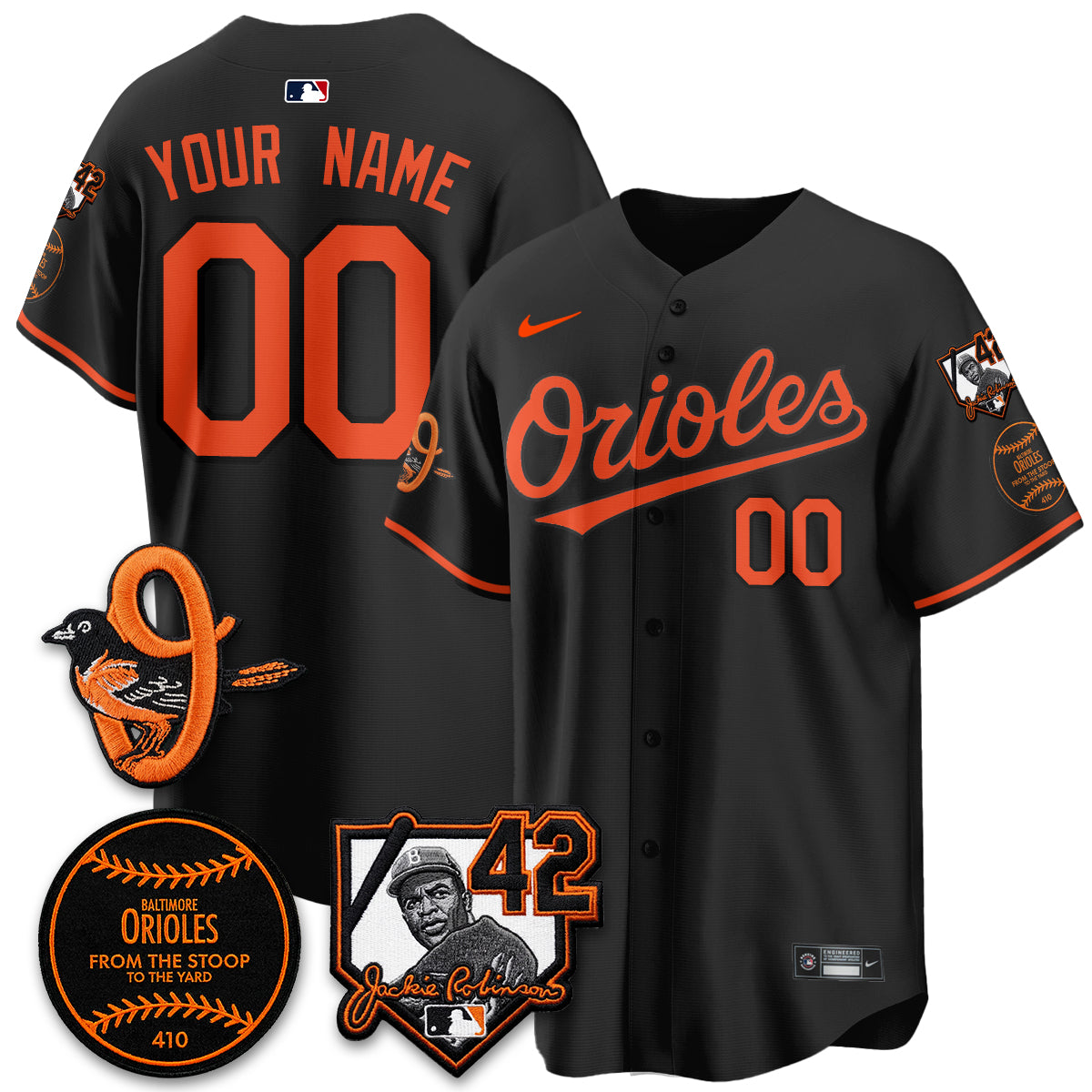 BAL 2026 Jackie Robinson Day Vapor Limited Custom Jersey - Stitched-NQD