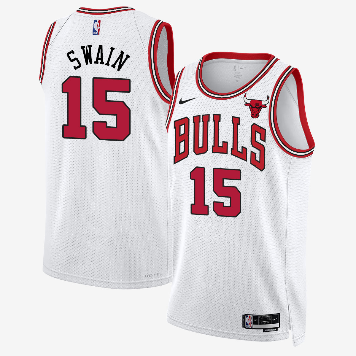 CHI 2026 Basketball Draft Pick #4 & #15 Vapor Jersey - Stitched-NQD
