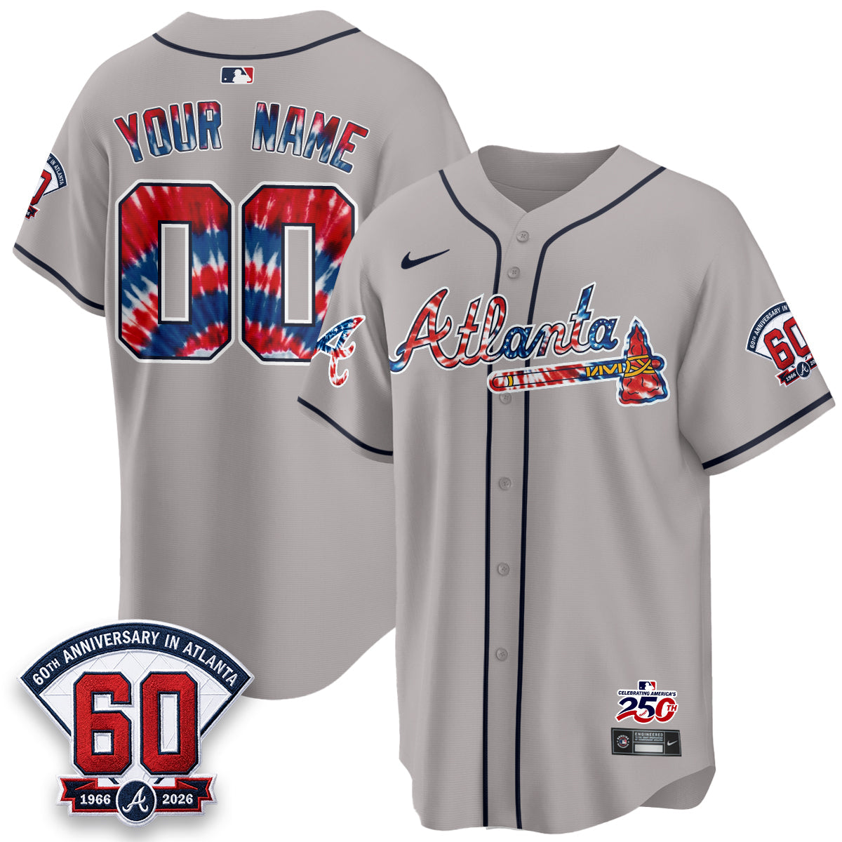 ATL Americana 2026 Vapor Limited Custom Jersey - Stitched-NQD