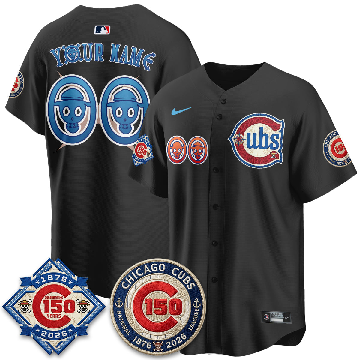 CHC x Japanese Cartoon Limited Custom Jersey - Stitched-NQD
