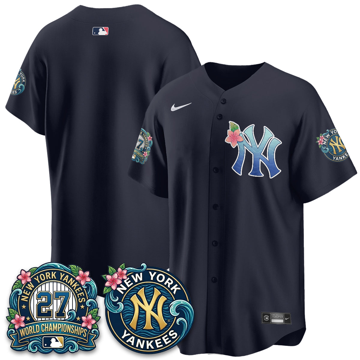 NYY "Aloha Spirit" Vapor Limited Jersey - Printed-NQD