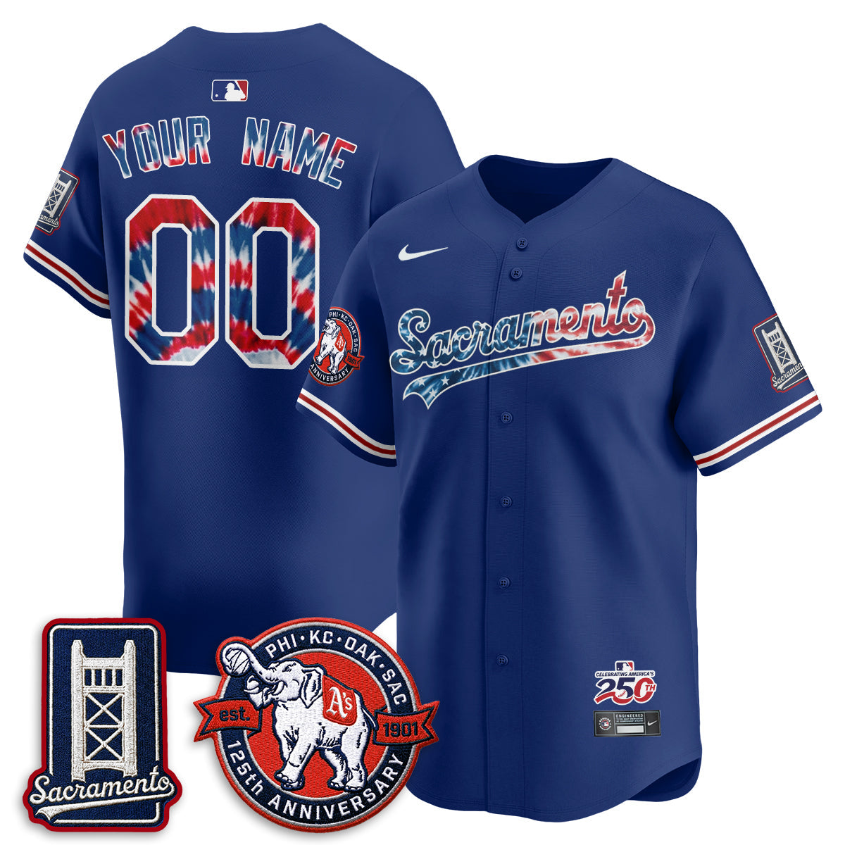 OAK Americana 2026 Vapor Limited Custom Jersey - Stitched-NQD