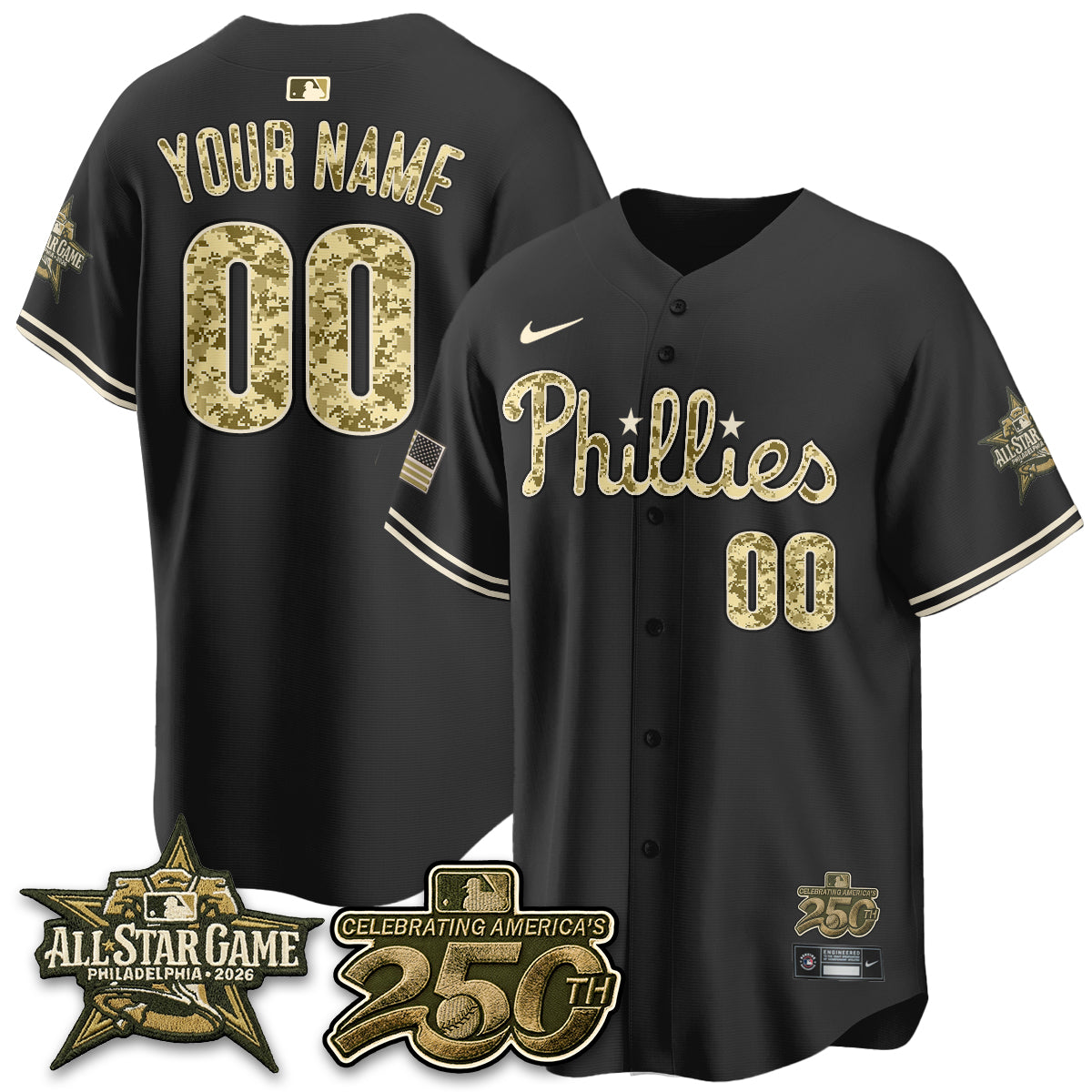 PHI 2026 Armed Forces Day Custom Jersey V3 - Stitched-NQD