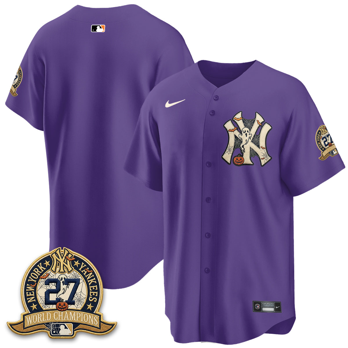 NYY Halloween 2026 Vapor Limited Jersey - Stitched-NQD