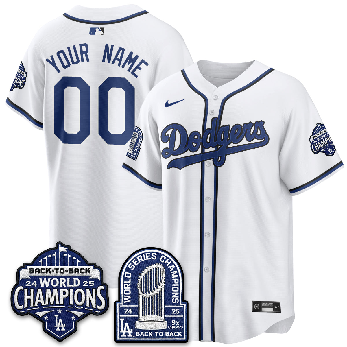 LAD 2026 Black Out Style Vapor Limited Custom Jersey - B2B Champs - Stitched-NQD