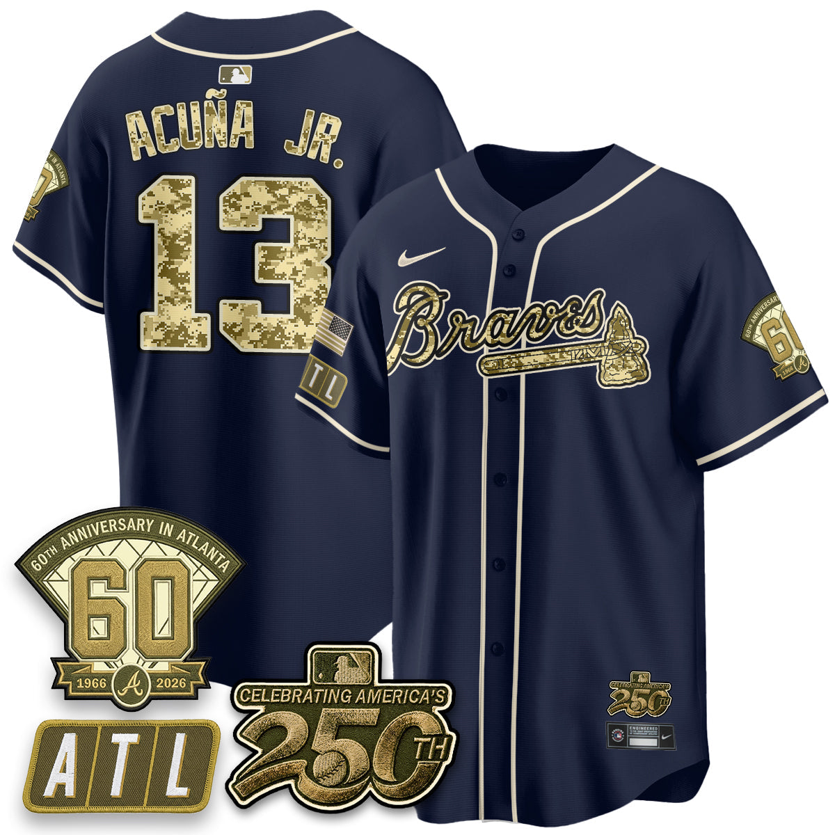 ATL Salute to Service 2026 Vapor Limited Jersey - Stitched-NQD