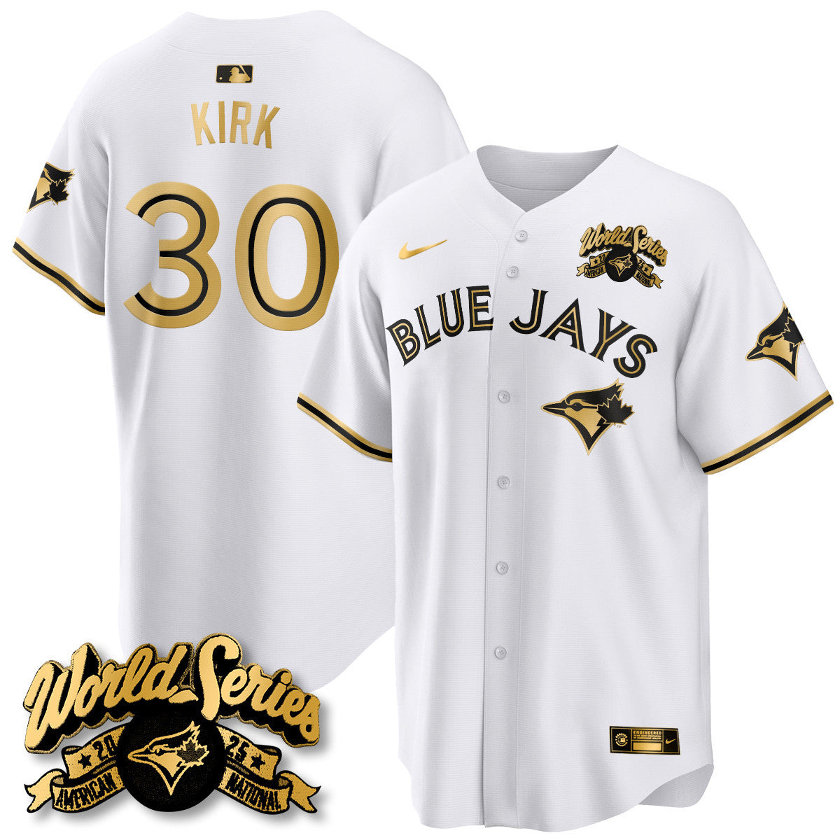 TOR 2025 American League Champions Jersey - Stitched-NQD