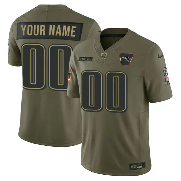 NE 2025 "Rivalries" Vapor Limited Custom Jersey - Stitched-NQD