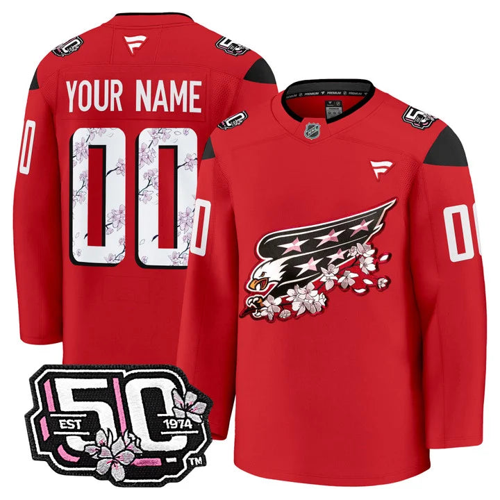 WSH 50th Anniversary Premium Custom Jersey - All Stitched