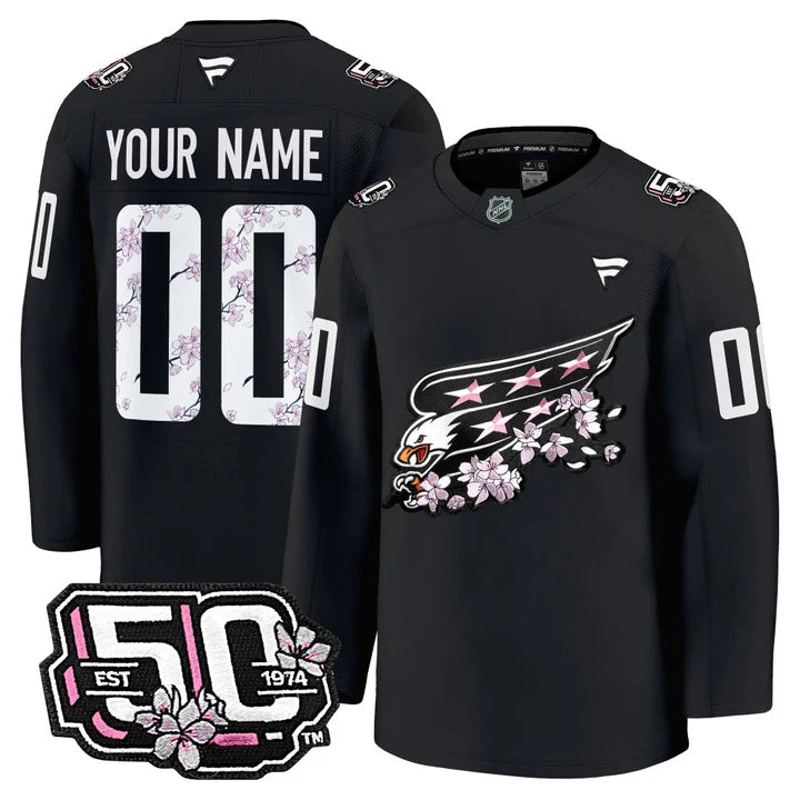 WSH 50th Anniversary Premium Custom Jersey - All Stitched