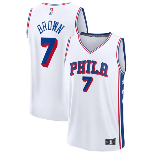 Jaylen Brown PHI Vapor Jersey - Stitched