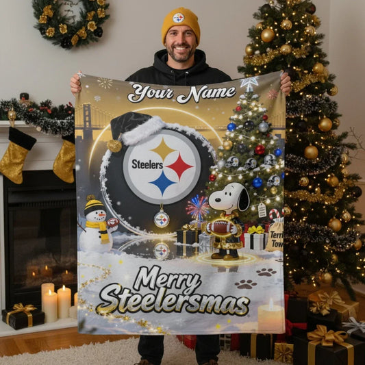 PIT x SNP | Premium Christmas Fleece Blanket & Throw Pillow-NQD