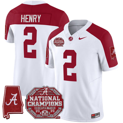 Men's Alabama Crimson Tide Vapor Limited Jersey - All Stitched