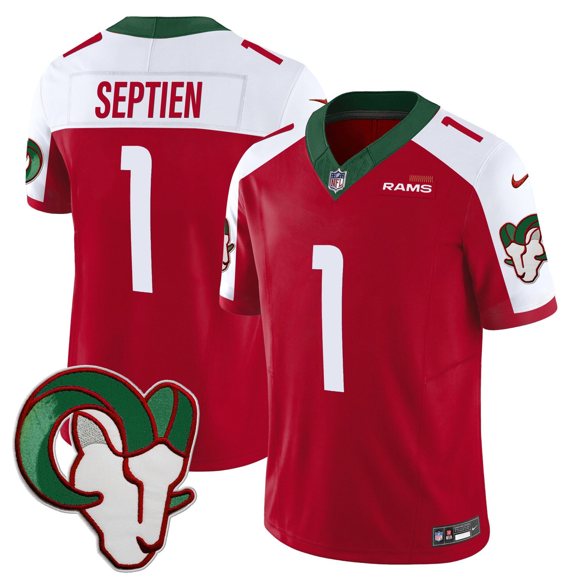 Men's Rams Mexico Vapor Limited Jersey - All Stitched