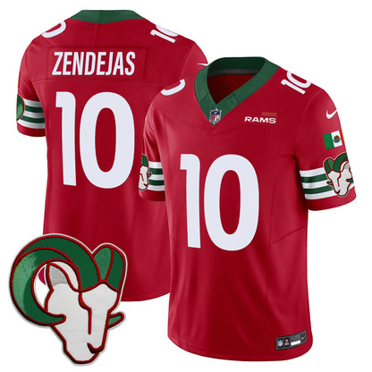 Men's Rams Mexico Vapor Limited Jersey - All Stitched
