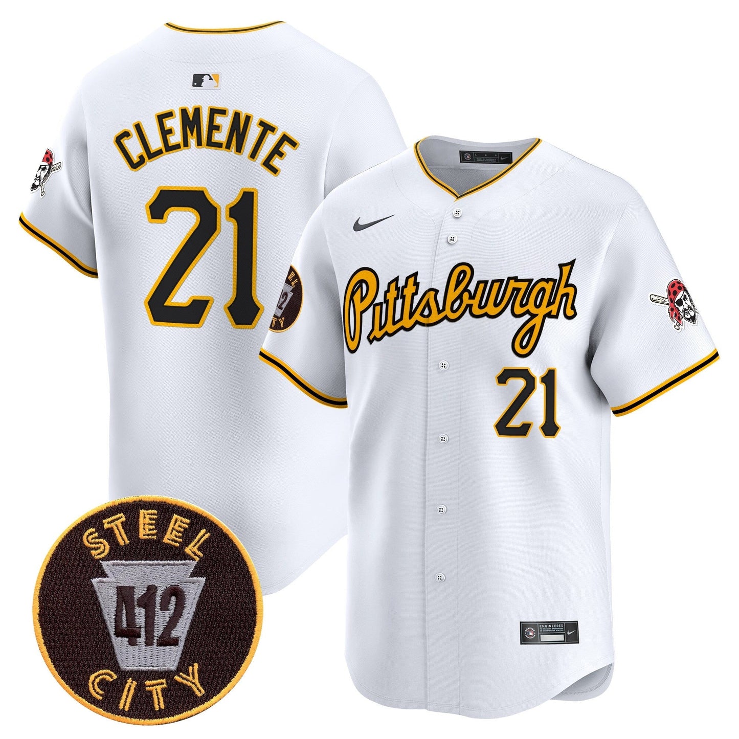 PIT 412 Patch Vapor Premier Limited Jersey V4 - All Stitched