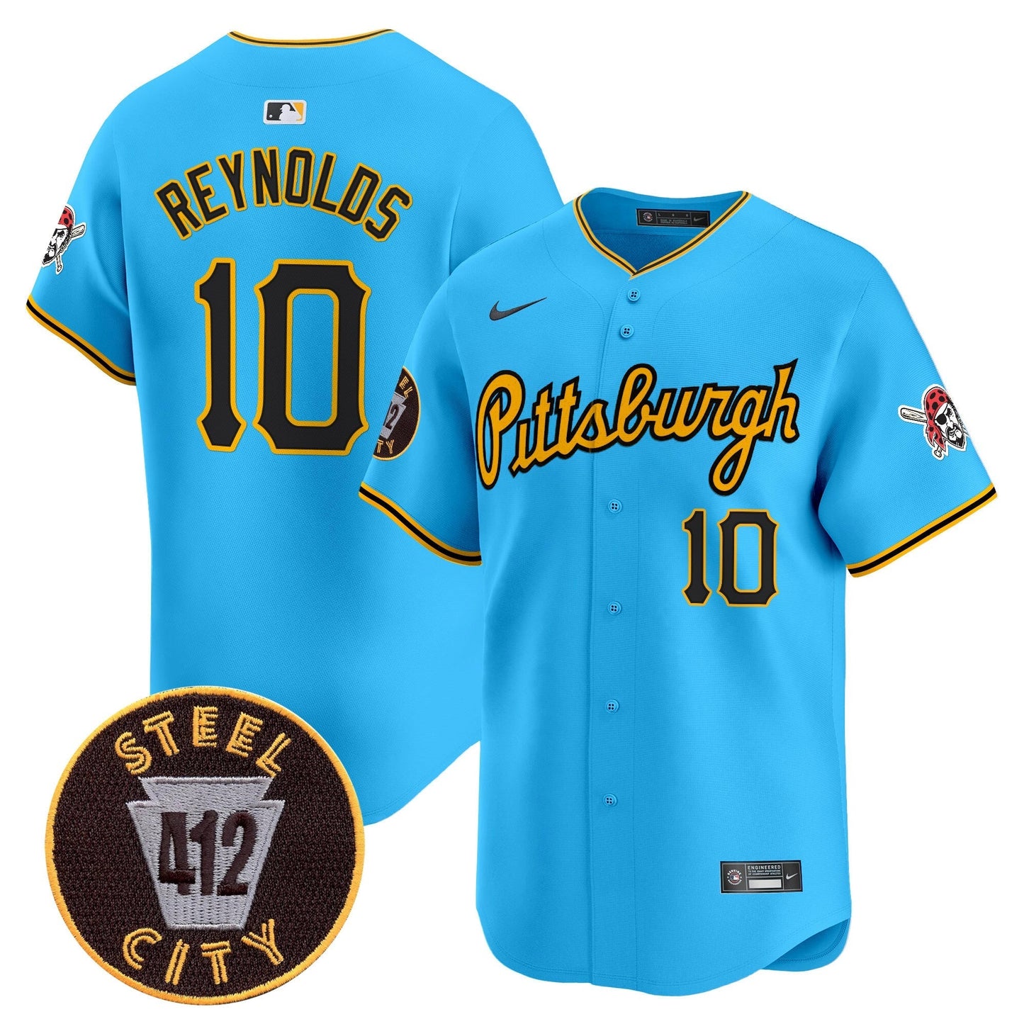PIT 412 Patch Vapor Premier Limited Jersey V4 - All Stitched