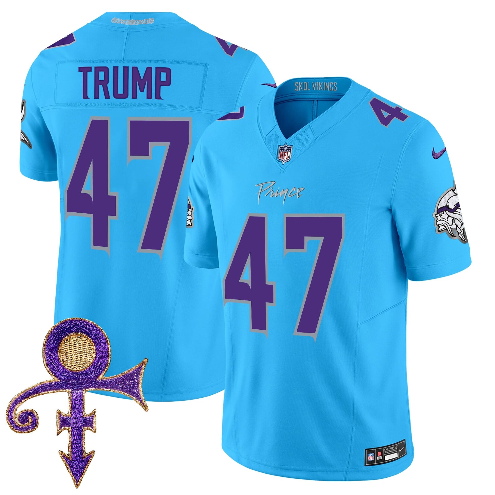 Men's Minnesota Vikings 2024 Prince Vapor Limited Jersey - All Stitched