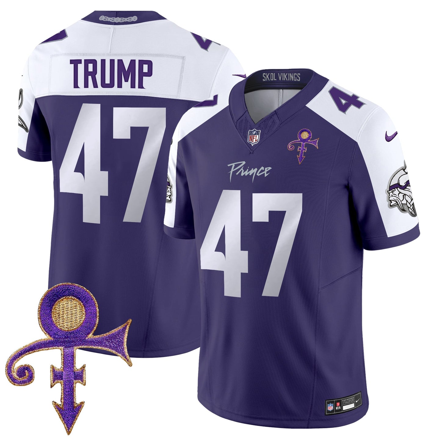 Men's Minnesota Vikings 2024 Prince Vapor Limited Jersey - All Stitched