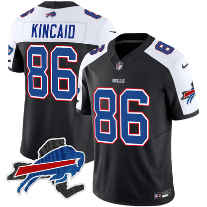 Men's Bills New York Patch Vapor Limited Jersey V2 - All Stitched