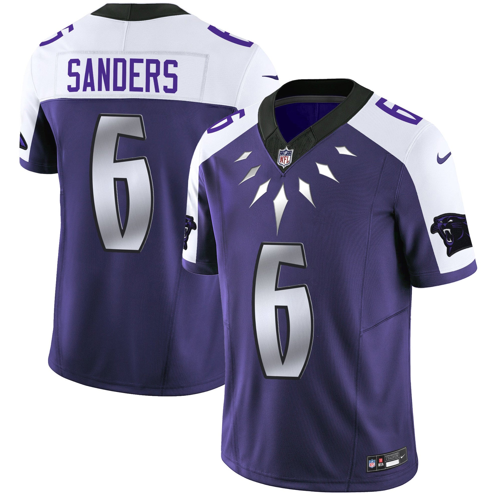 Men's Carolina Panthers Wakanda Vapor Limited Jersey - All Stitched