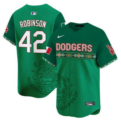 Los Angeles Dodgers Mexico Vapor Premier Limited Jersey V3 - Printed