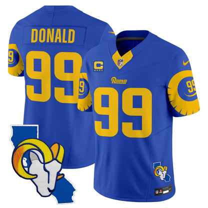 Men's Rams Special Vapor Limited Jersey V2 - All Stitched