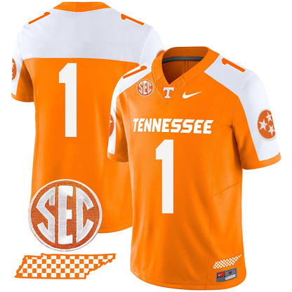 TENN 2024 Checkerboard Vapor Limited Jersey - All Stitched