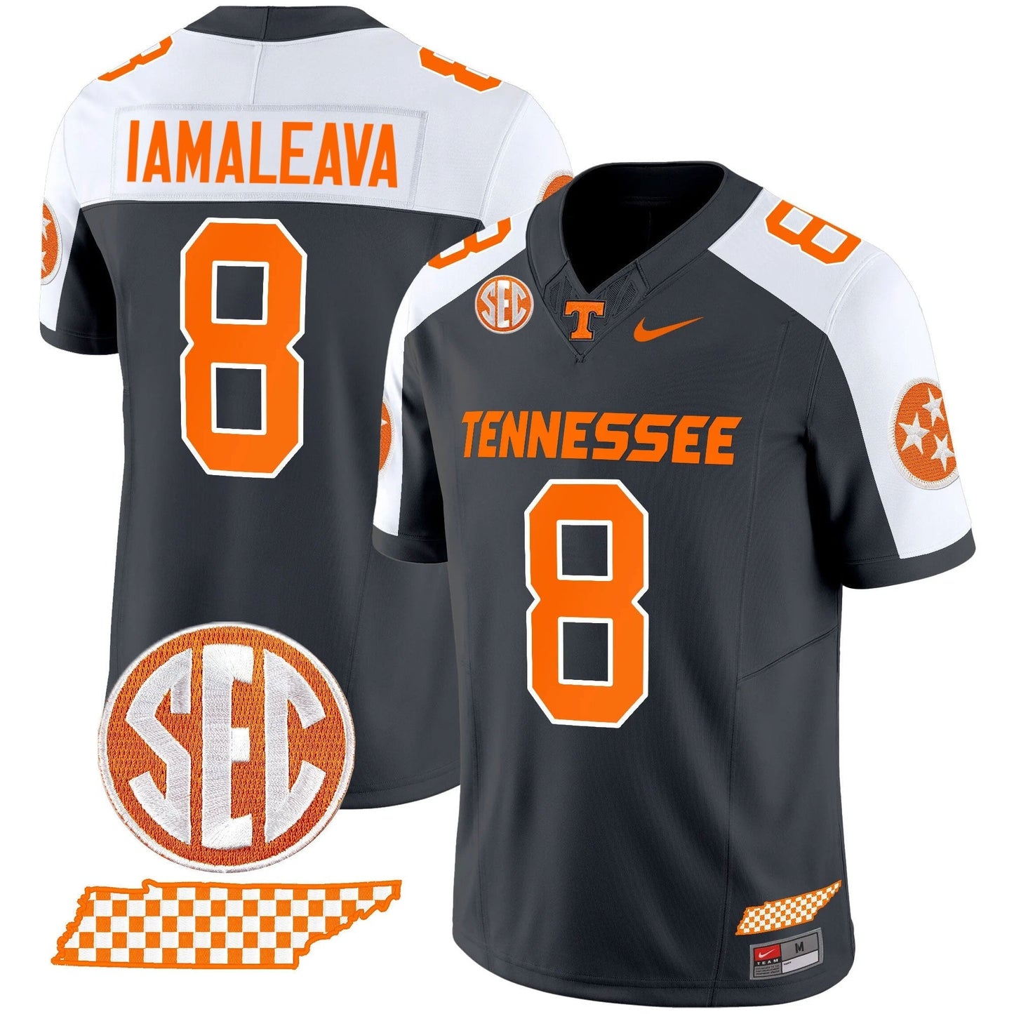 TENN 2024 Checkerboard Vapor Limited Jersey - All Stitched