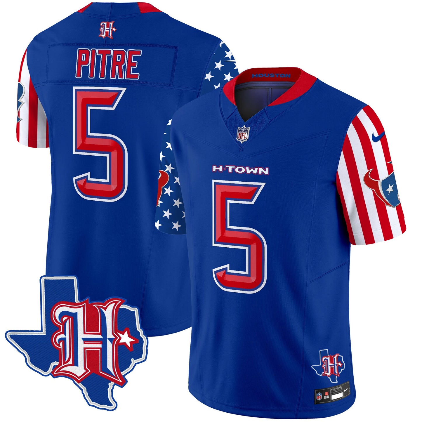 Men's Houston Texans American Style Vapor Limited Jersey - All Stitched