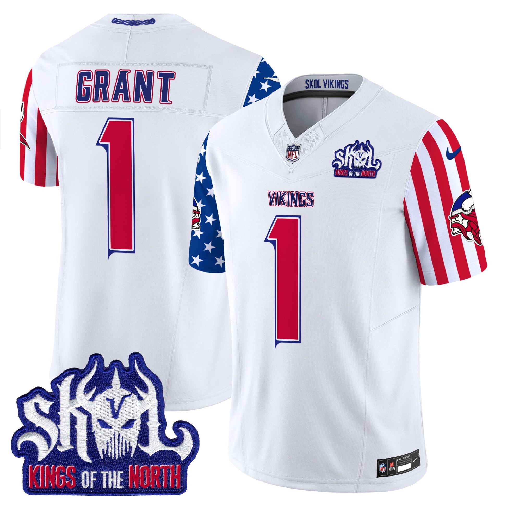 Men's Minnesota Vikings American Style Vapor Limited Jersey - All Stitched