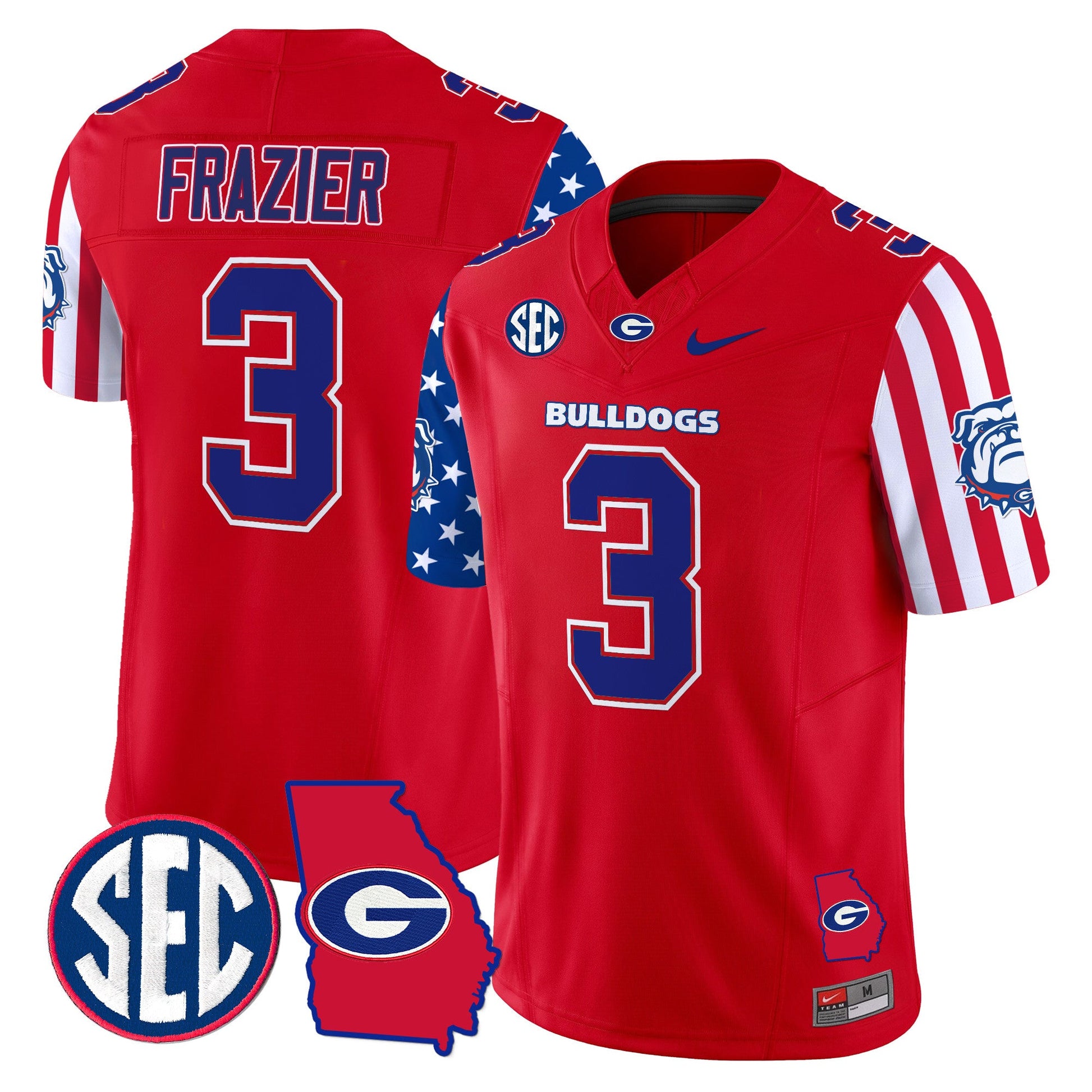 Men's Georgia Bulldogs American Style Vapor Limited Jersey - All Stitched